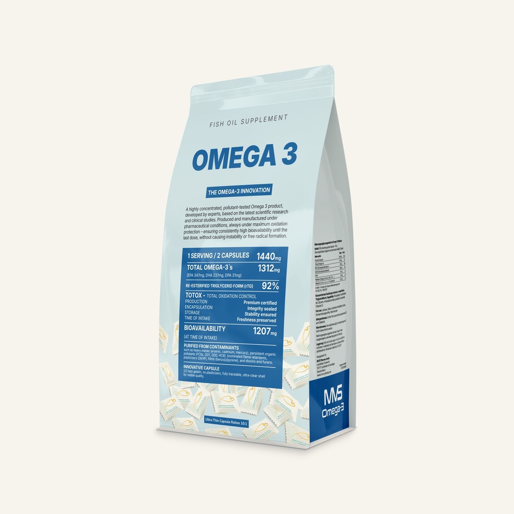 MVS Omega-3 Fischölkapseln